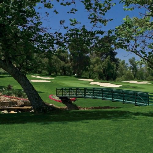 Golf course landscaping