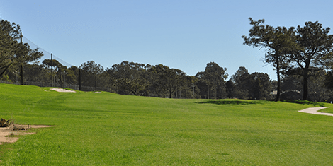 North Course Hole 9