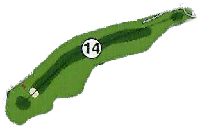 North Course Hole 14
