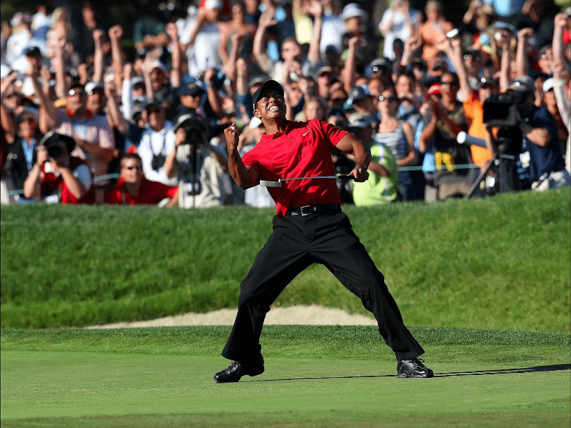 Tiger Woods at Torrey Pines