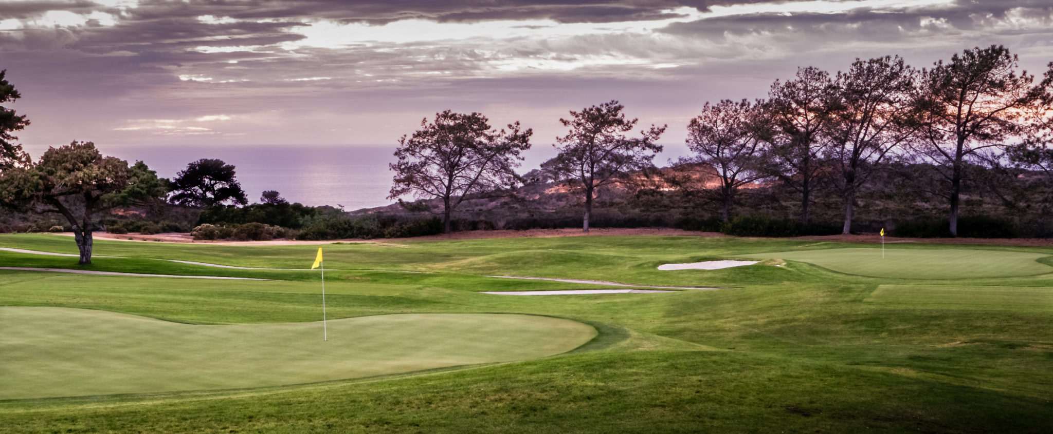 North Course Hole 4 and 6 Sunset