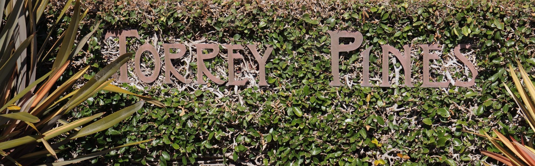 Sign of Torrey Pines Golf Course