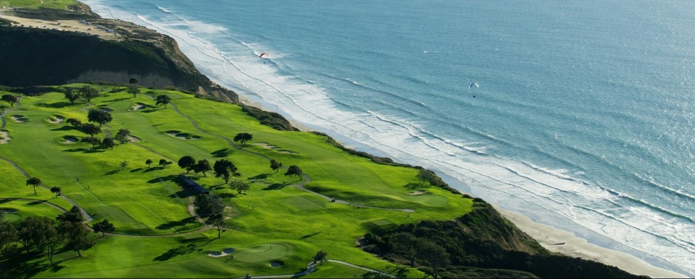 Torrey Pines aerial view